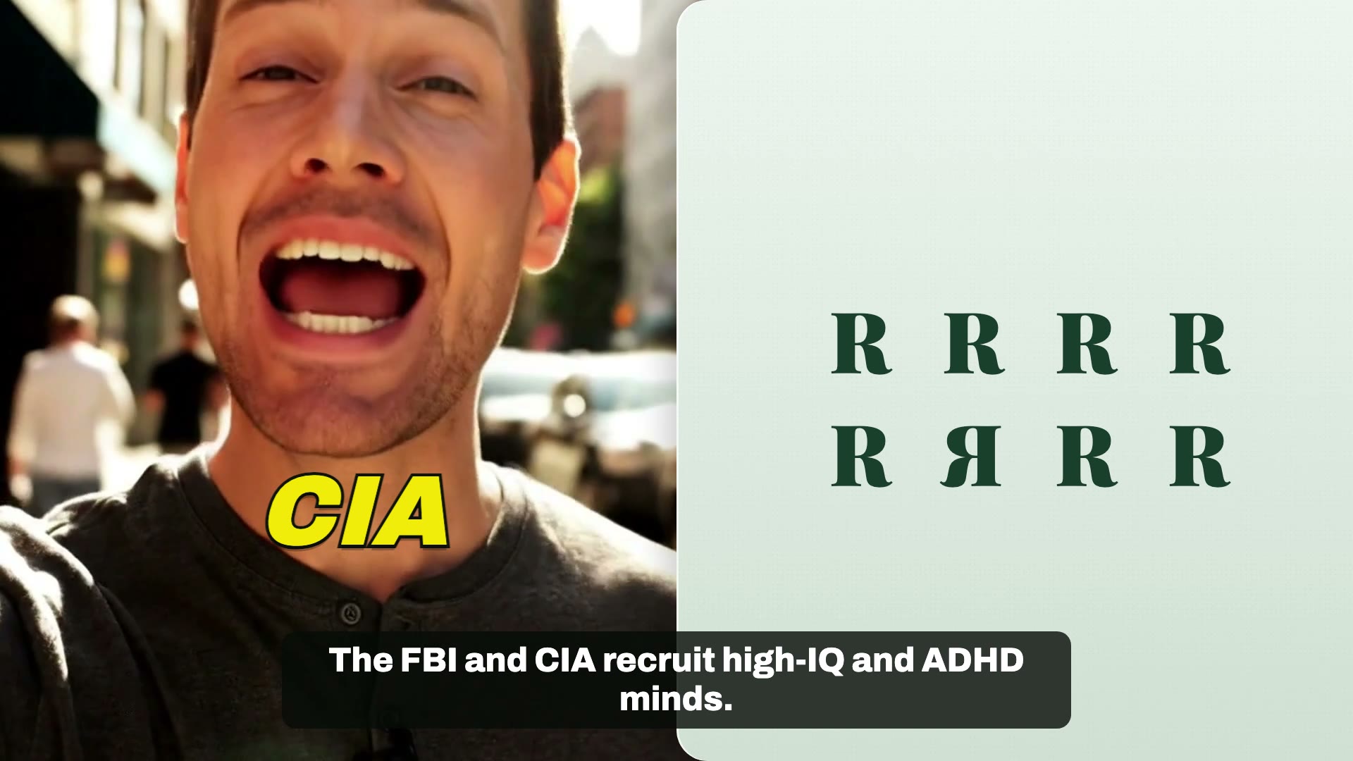 ADHD Spy Quiz 16:9 video made by Alconost Studio