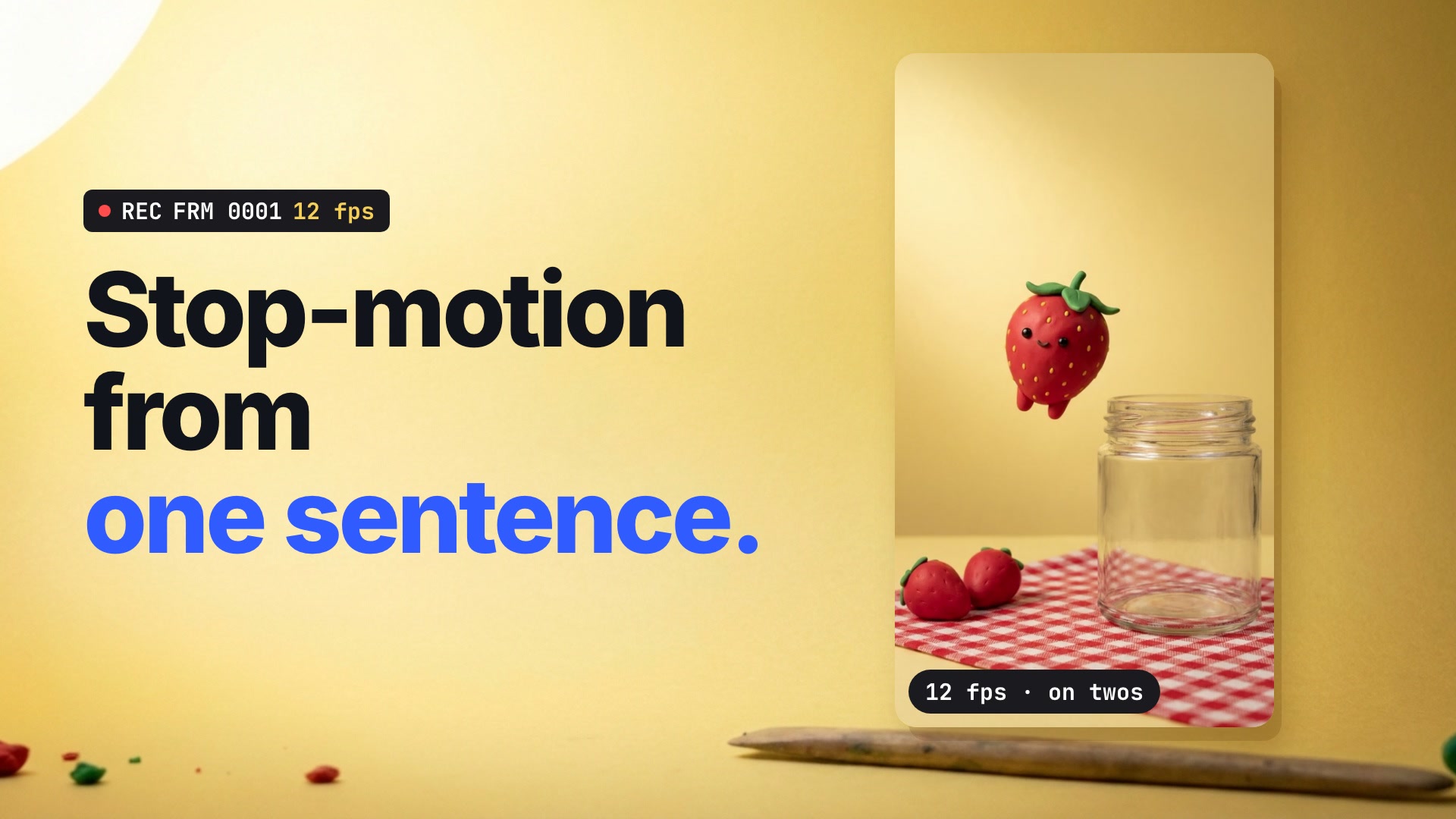 How to make clay animation with AI