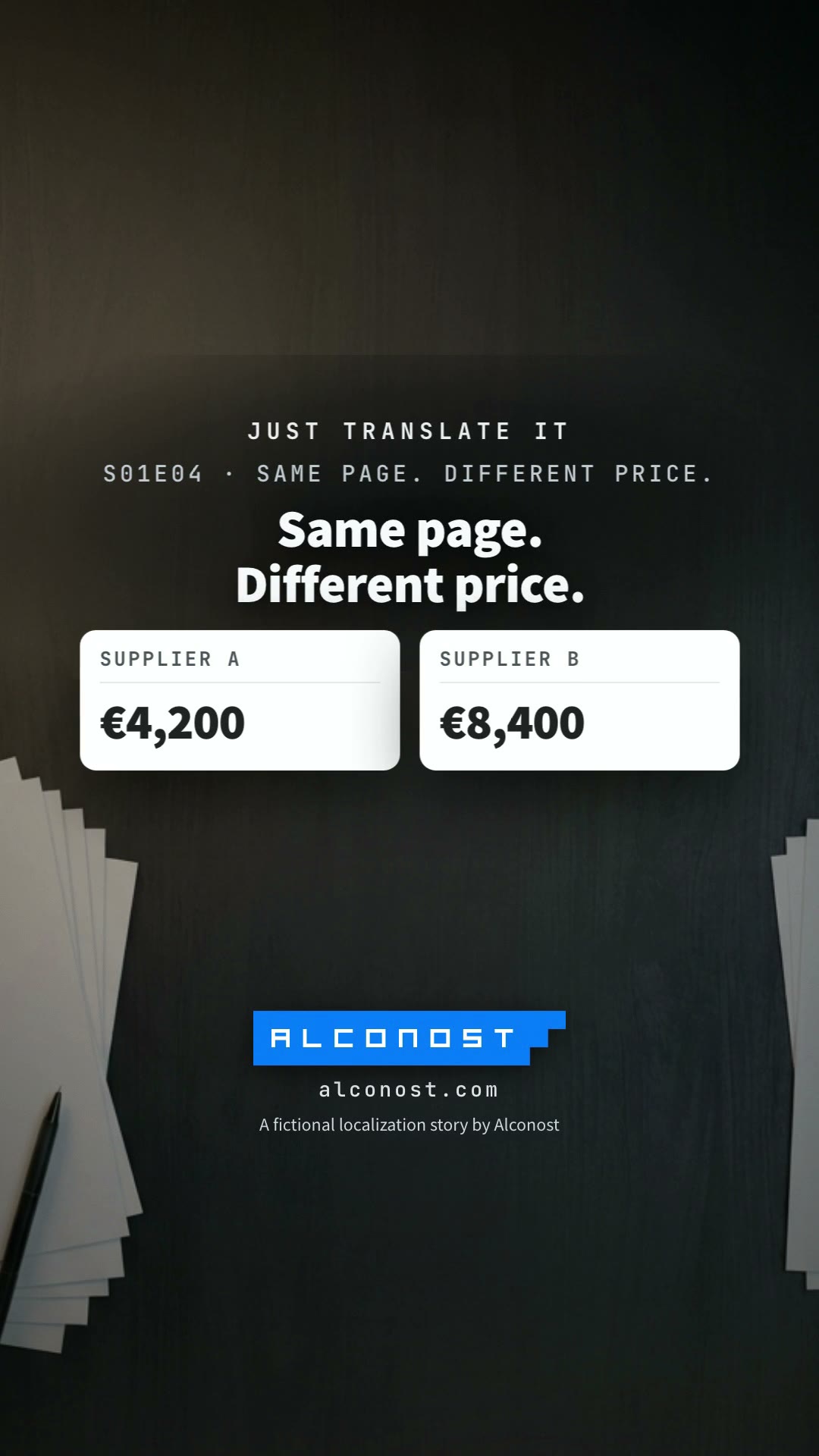 Just Translate It 9:16 vaizdo įrašas, sukurtas Alconost Studio