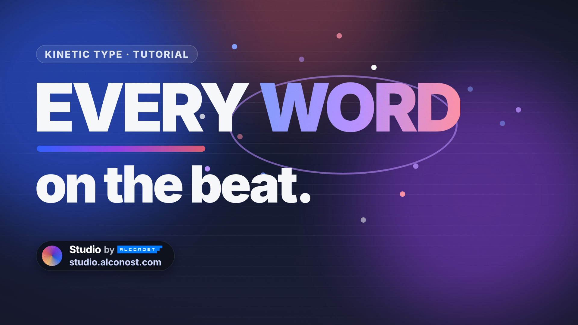 How to make kinetic typography videos with AI