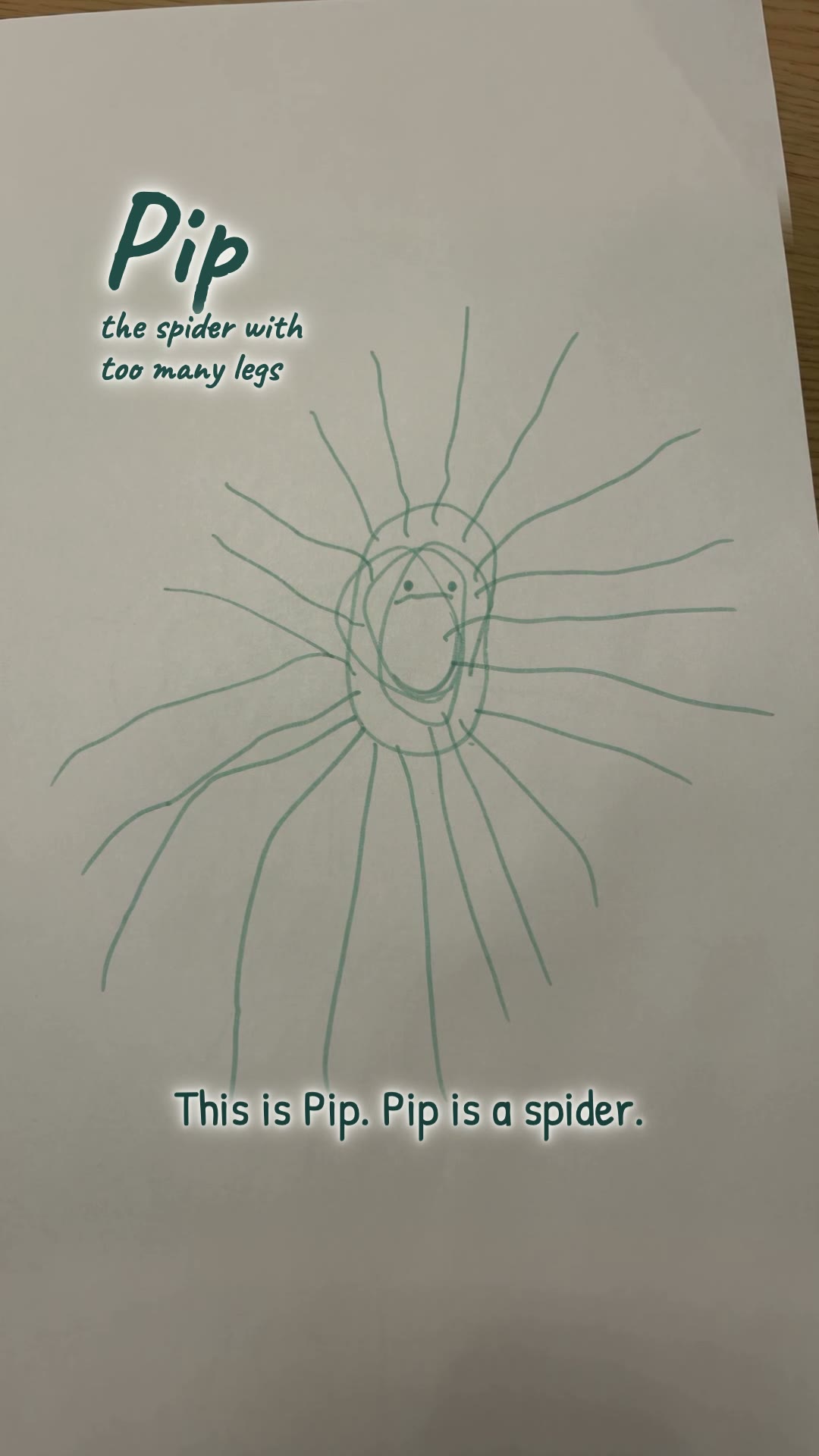 cartoons from kids’ drawings