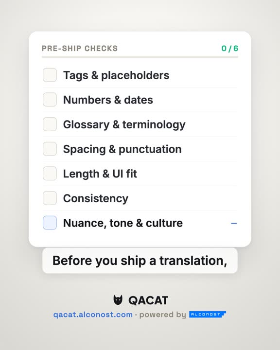 QAcat